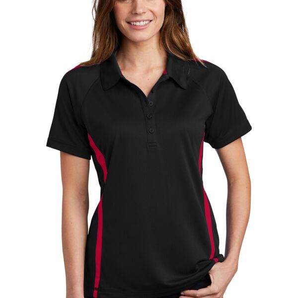 Women's PosiCharge ® Micro Mesh Colorblock Polo Thumbnail