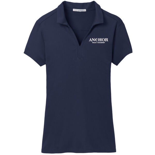 Anchor Wealth Management - Women's Rapid Dry Mesh Polo Thumbnail