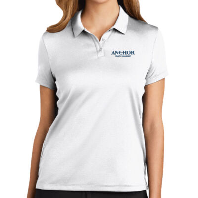 Anchor Wealth Management - Women's Dry Essential Solid Polo Thumbnail