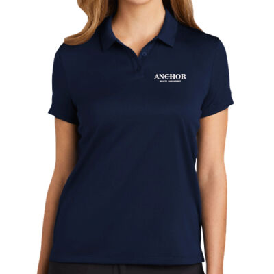 Anchor Wealth Management - Women's Dry Essential Solid Polo Thumbnail