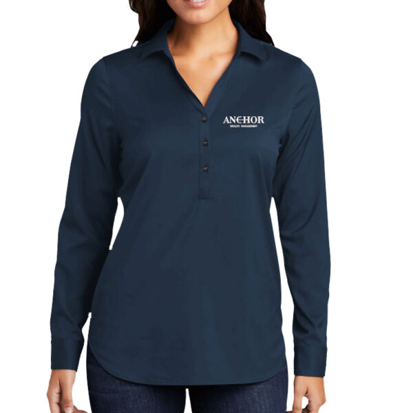 Anchor Wealth Management - Ladies City Stretch Tunic Thumbnail