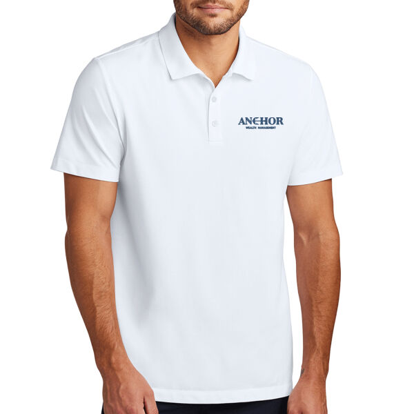 Anchor Wealth Management - Stretch Pique Polo Thumbnail