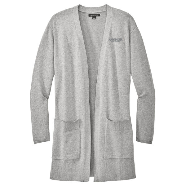 Anchor Wealth Management - Women's Open Front Cardigan Sweater Thumbnail