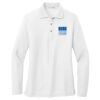 Women's Silk Touch Long Sleeve Polo Thumbnail